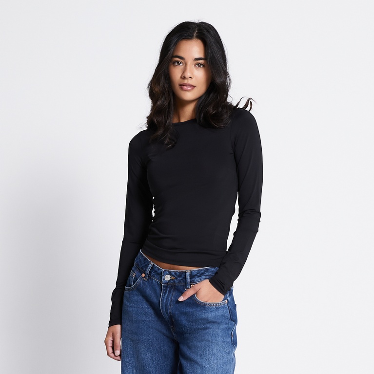 Shape top "Caisa" Black